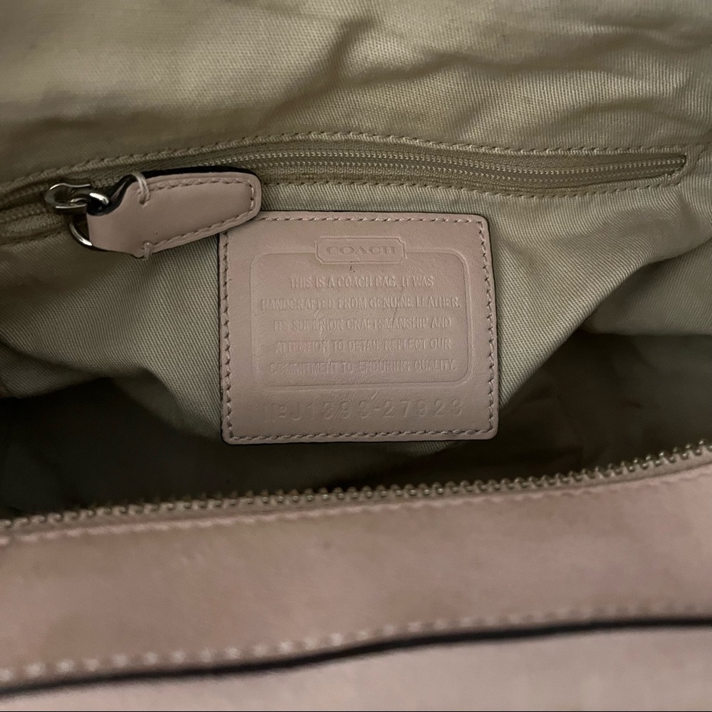 COACH Purse 'Bleeker Mini Riley' Crossbody Bag Peach Rose J1393-27923 - Picture 12 of 15